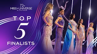 72nd MISS UNIVERSE  TOP 5  Miss Universe [upl. by Skerl]