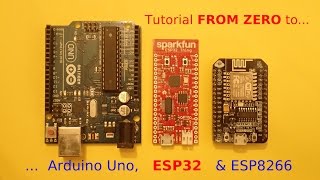 10 This ArduinoUNO ESP8266 and ESP32 Tutorial Starts From ZERO [upl. by Chandal]