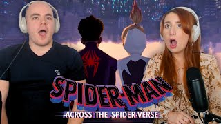 SpiderMan Across the SpiderVerse First Time Watching REACTION [upl. by Igig]