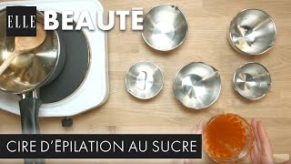 DIY  comment faire une cire d’épilation au sucre I ELLE Beauté [upl. by Myrtice]