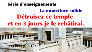 Fr Armando Détruisez ce temple et en 3 jours je le rebâtirai  Nourriture solide [upl. by David]