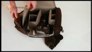 Lowepro SlingShot 200 AW  What fits in the Camera Bag  Cameras Direct Australia [upl. by Colson]