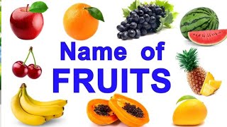 Learn Fruits name in English and Hindi  Phalo ke Naam  Fruits Vocabulary [upl. by Aissatan]