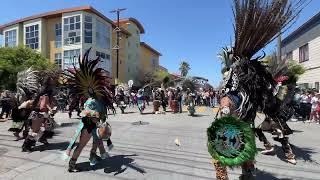 Traditional Dance Aztec Dance  San Francisco California PART 2 [upl. by Sualakcin]