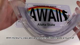 Clear License Plate Cover – Protect with Clarity [upl. by Aslehc286]