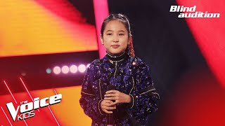 EnkhkhuslenA  quotMargaashiin Nar Luu Khamt Aylakh Uuquot  Blind Audition  Voice Kids Mongolia 2024 [upl. by Leede]