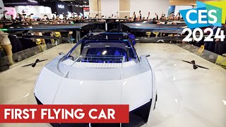 First Flying Car at CES 2024  XPENG AEROHT eVTOL flying Car [upl. by Woodman814]