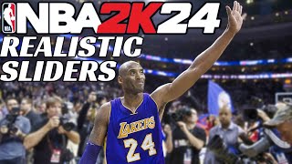 NBA 2K24 Slider Set Release Update [upl. by Eseeryt129]