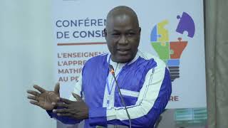 Oumar Lingani CNRST Burkina Faso  CCMATHSPRIMAIRE 051223 [upl. by Melonie]