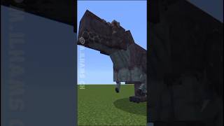 Tyrannosaurus Rex Vs Diabloceratops  Minecraft Mob Battle Part 1 minecraft masukberanda fyp [upl. by Aikehs]