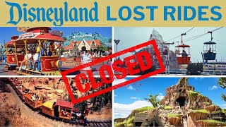 10 LOST Rides of Disneyland REVEALED [upl. by Torrence]