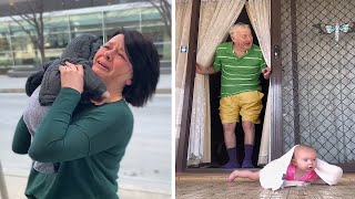 Grandparents Meet Grandchild for the First Time Emotional Surprises 😭😭😭 [upl. by Princess]