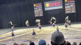 Sickles High School Winterguard 2023 [upl. by Holey]