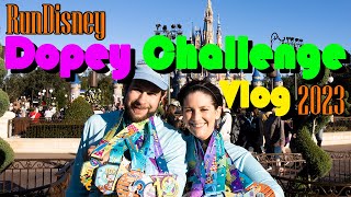 The Dopey Challenge Vlog  RunDisney Marathon Weekend 2023 [upl. by Eirek]