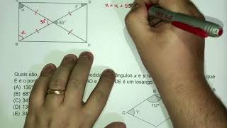 Geometria Plana Quadriláteros Notáveis  Exercícios Resolvidos [upl. by Hailahk]