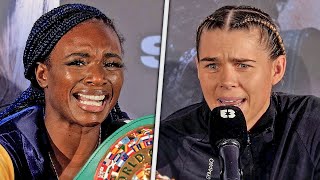 BEEF Claressa Shields vs Savannah Marshall • FULL FINAL PRESS CONFERENCE • Sky Sports Boxing [upl. by Shrier30]