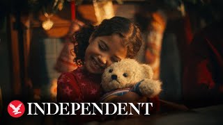 ‘A stuffed star is born’ Lidl Bear rises to fame in supermarket’s Christmas advert [upl. by Nomolas908]