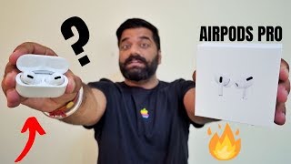 Airpods Pro Unboxing amp First Look  Airpods Pro Vs Airpods Noise Cancelling quotPROquot🔥🔥🔥 [upl. by Ynohtnael85]