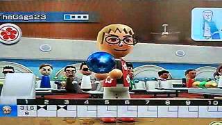 Wii Sports Resort Bowling How to get Strikes Become ProTips and Tricks [upl. by Imiaj740]