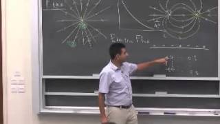 Electricity amp Magnetism Lecture 3 of 30 Fall 2015  Electric flux and charge distributions [upl. by Anelegna]