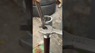 Remember this trick with wrench handyhacks [upl. by Ahsiram]