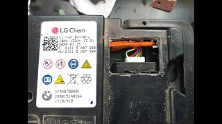 Восстановление Корейского LG Chem Li  ion аккумулятора 10Ah 132Wh bmw 2021г [upl. by Addison]