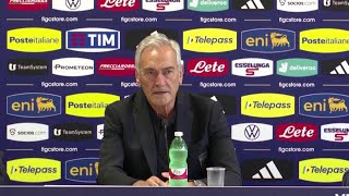 Euro 2024 Gravina quotSpalletti rimane ct Impensabile mandarlo via adessoquot [upl. by Aerbua]