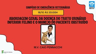 SIMPÓSIO DE EMERGÊNCIA VETERINÁRIA  1° DIA [upl. by Akemak]