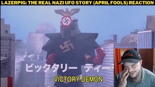 LazerPig The Real Nazi UFO Story April Fools Reaction [upl. by Meill]