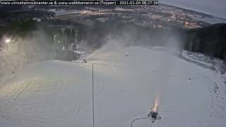 Timelapse from Ulricehamn Ski Center autumn to summer [upl. by Suoirad982]