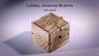 LULLABY BRAHMS Music box from city wood [upl. by Idonna]