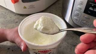 How to make Yoghurt at home  With Instant Pot  On Countertop  Homemade Yoghurt Recipe [upl. by Sivart]