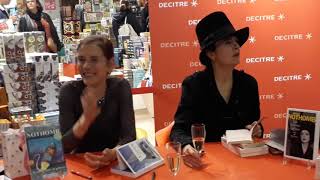 Amélie Nothomb dédicaces Prénoms Epicènes Lyon 17 novembre 2018 [upl. by Iatnahs559]