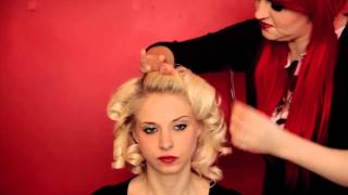 Veronica Lake Hairstyle Tutorial [upl. by Anum]