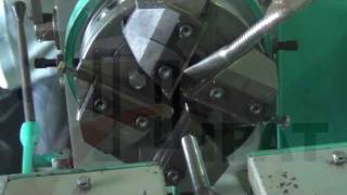 HIPAT BRAND HEAVY DUTY LANDICE MACHINE AUTOMATIC THREAD CUTTING MACHINE [upl. by Delmore]