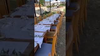 Dinner by the sea Xenia Ouranoupolis Hotel Halkidiki Greece [upl. by Goulder]