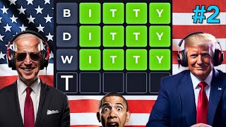 US Presidents Play WORDLE 2 [upl. by Frost]