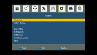 dvb t2 s2 combo with powervu and IPTV [upl. by Euqinomahs216]