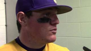 Kade Scivicque knew LSU was in good shape with Alex Lange on the mound regardless of the 1st inning [upl. by Ellebanna404]