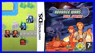 Advance Wars Dual Strike Gameplay Nintendo DS [upl. by Aihsyla]