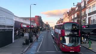 London Bus Ride 🇬🇧 Route 155 from St George’s Hospital to Elephant amp Castle pls Subscribe Like 👍 [upl. by Faline]