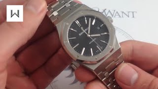 Audemars Piguet Royal Oak 15400ST Luxury Watch Review [upl. by Naawaj]