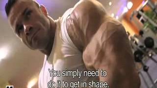 2013 ronny rockel workout routein [upl. by Nagap]