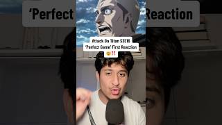 Aot ‘Perfect Game’ Reaction📊 Best Episode Of The Show So Far… aot anime reaction [upl. by Jonie]