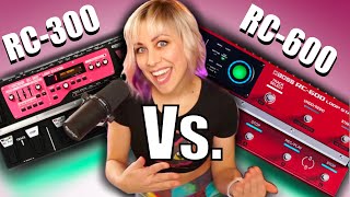 Comparing the Boss RC600 to the RC300 [upl. by Lrad]