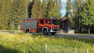 Rescue PohjoisSavo 111 matkalla vedestä pelastamistehtävälle [upl. by Huskey]