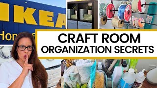 Craft Room Organization  Easy Storage Solutions [upl. by Anne-Marie]