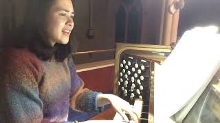 Christians Let Us Love One Another  hymn  pipe organ amp voice [upl. by Renell976]