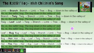 Rattlin Bog Irish Rovers with Lyrics [upl. by Delaney]