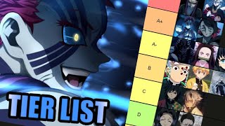 BEST BDABREATHING TIER LIST UPDATE 15 ver 307 [upl. by Yelrahs625]